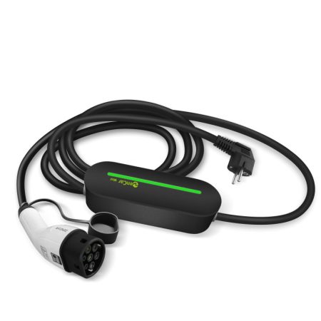 Zencar Model Emini 3,5kW 1 fázis 5m T2 kábel App AC hordozható elektromosautó-töltő Emini-16A