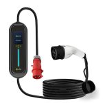   Zencar Model C30 22kW 3 fázis 5m T2 kábel AC hordozható elektromosautó-töltő PC30-22kW