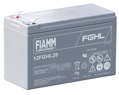 FIAMM 12FGHL28 12V 7,2Ah high rate VRLA UPS battery