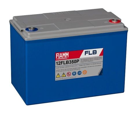 FIAMM 12FLB350P 12V 95Ah Nagy kisütőáramú ipari zárt (zselés) ólomakkumulátor
