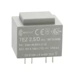  Breve Tufvassons TEZ 2,6/D 230/2x6V 2,5VA PCB-mount transformer