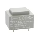   Breve Tufvassons TEZ 1,5/D 230/10,5V 1,5VA PCB-mount transformer