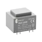 Breve Tufvassons TEZ 2,1/D 230/2x12V PCB-mount transformer