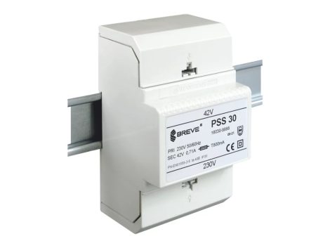 Breve Tufvassons PSS 100 230/24V 100VA DIN rail mount transformer