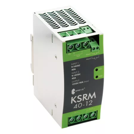 Breve Tufvassons KSRM 12V 40A redundanciamodul Breve Tufvassons KSRM 12V 40A redundanciamodul