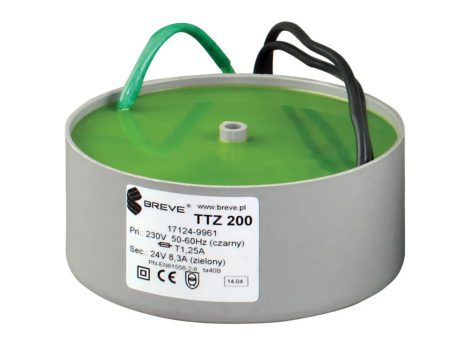 Breve Tufvassons TTZ 200/G 230/110V 200VA toroid transzformátor