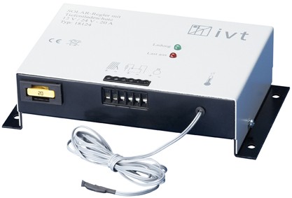 IVT 18124 12V / 24V 20A PWM napelemes töltésvezérlő