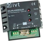 IVT 18312 12V / 24V 8A PWM napelemes töltésvezérlő