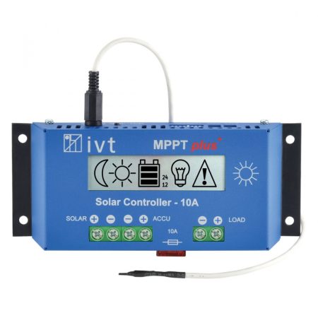 IVT MPPTplus-10A 12V / 24V solar battery charger