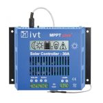 IVT MPPTplus-30A 12V / 24V napelemes töltésvezérlő