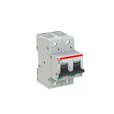 ABB S802PV-SP80 Kismegszakító napelemes rendszerekhez; 2P, Icu = 5 kA; 800 VDC, In = 80A