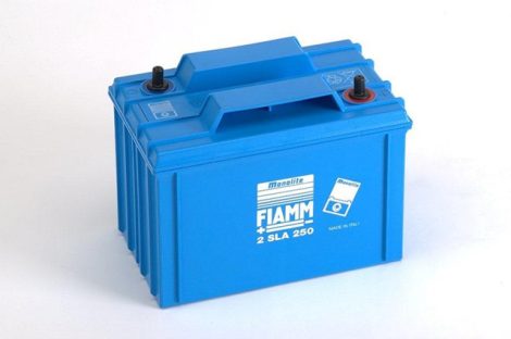FIAMM 2SLA250 2V 250Ah ipari zárt (zselés) ólomakkumulátor