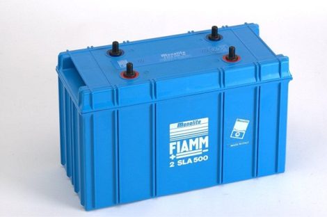 FIAMM 2SLA500 2V 500Ah ipari zárt (zselés) ólomakkumulátor