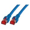 RJ45 S/FTP patch kábel 0,5m kék RJ45 S/FTP patch kábel 0,5m kék