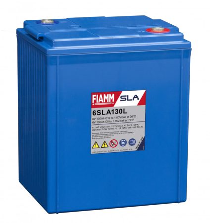 FIAMM 6SLA130L 6V 130Ah VRLA UPS battery