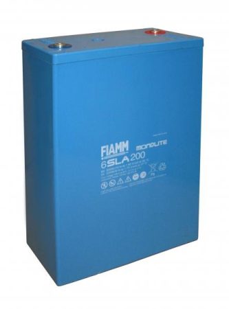 FIAMM 6SLA200 6V 200Ah ipari zárt (zselés) ólomakkumulátor