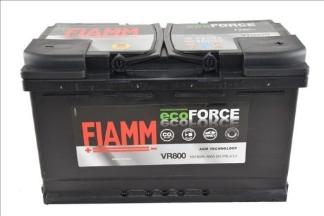 FIAMM ECOFORCE AGM 80Ah 800A START-STOP starter battery