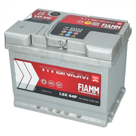 FIAMM TITANIUM PRO 64Ah 610A starter battery