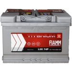 FIAMM TITANIUM PRO 74Ah 680A starter battery