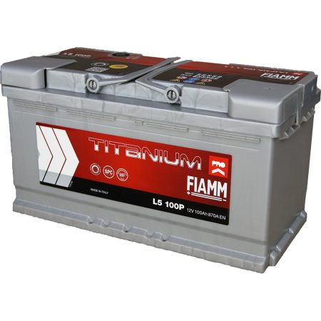 FIAMM TITANIUM PRO 100Ah 870A starter battery