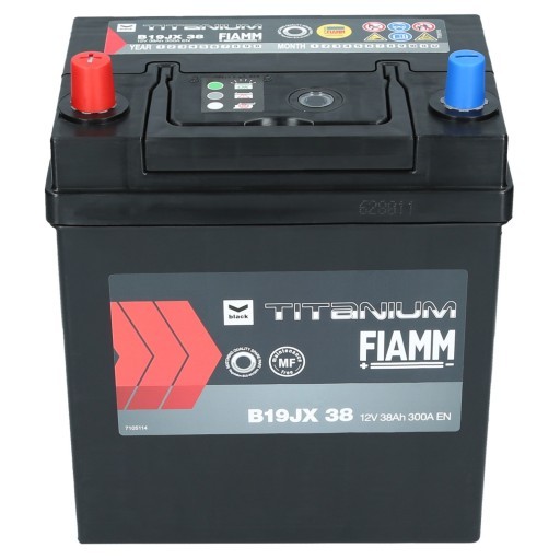 Fiamm Black Titanium 35ah 300a Starter Battery Energom