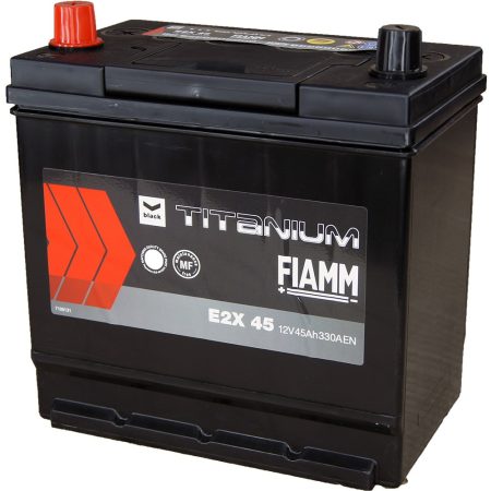 FIAMM black TITANIUM 45Ah 330A indítóakkumulátor