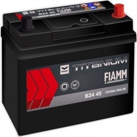 FIAMM black TITANIUM 45Ah 360A starter battery