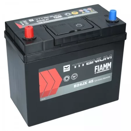 FIAMM black TITANIUM 45Ah 360A starter battery