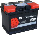 FIAMM black TITANIUM 55Ah 480A starter battery