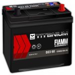 FIAMM black TITANIUM 60Ah 540A starter battery