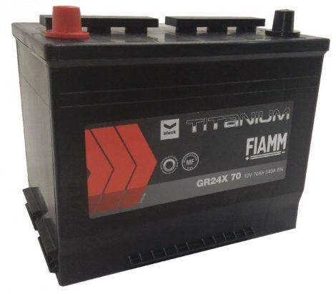 FIAMM black TITANIUM 70Ah 540A starter battery