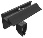 SL Rack End clamp black Vario