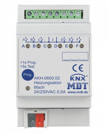 MDT AKH-0600.03 6x230VAC 0,5A KNX Heating actuator