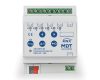 MDT AKU-0616.03 6x230VAC 16A KNX Kapcsoló aktor, Redőnymozgató aktor