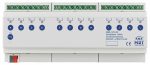 MDT AMS-1216.02 12x230VAC 16A KNX Kapcsoló aktor