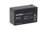 ACUMAX AV9-12 12V 9Ah high rate VRLA UPS battery