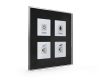 MDT BE-GT04S.01 4-fold KNX Glass push button