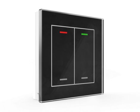 MDT BE-GTL20S.01 2-fold KNX Push button