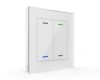 MDT BE-GTL2TW.01 2-fold KNX Push button