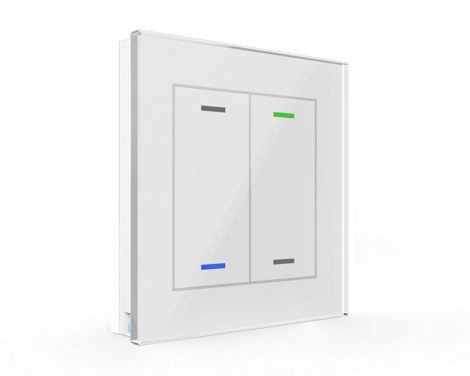 MDT BE-GTL2TW.01 2-fold KNX Push button