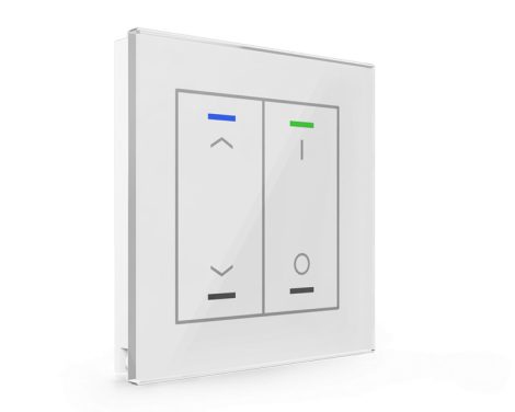 MDT BE-GTL2TW.C1 2-fold KNX Push button