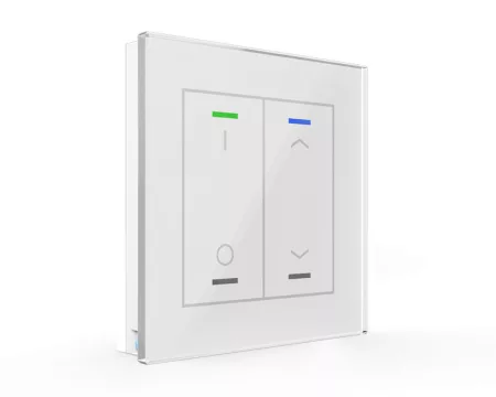 MDT BE-GTL2TW.D1 2-fold KNX Push button