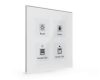 MDT BE-GTT4W.01 4-fold KNX Glass push button