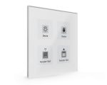 MDT BE-GTT4W.01 4-fold KNX Glass push button