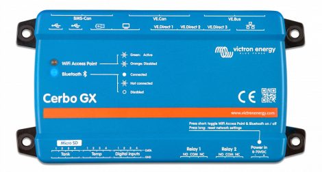 Victron Energy Cerbo-S GX központi felügyelet