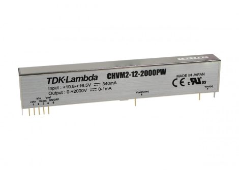 TDK-Lambda CHVM2R6-12-0470PW DC/DC konverter; 10,8-13,2V / 0-470V 5,6A; 2,63W