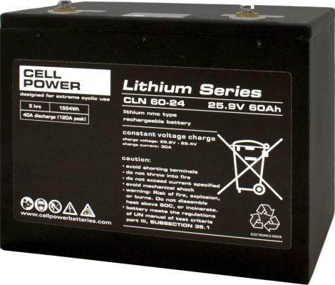 Cellpower CLN 40-24 LiNMC 24V 40Ah lithium-nickel-manganese-cobalt-oxide battery