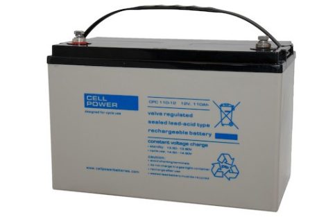 Cellpower CPC110-12 12V 110Ah cyclic/solar battery