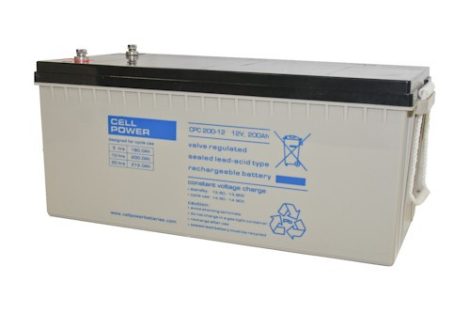 Cellpower CPC200-12 12V 200Ah cyclic/solar battery