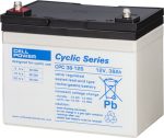 Cellpower CPC38-12S 12V 38Ah ciklikus/szolár akkumulátor